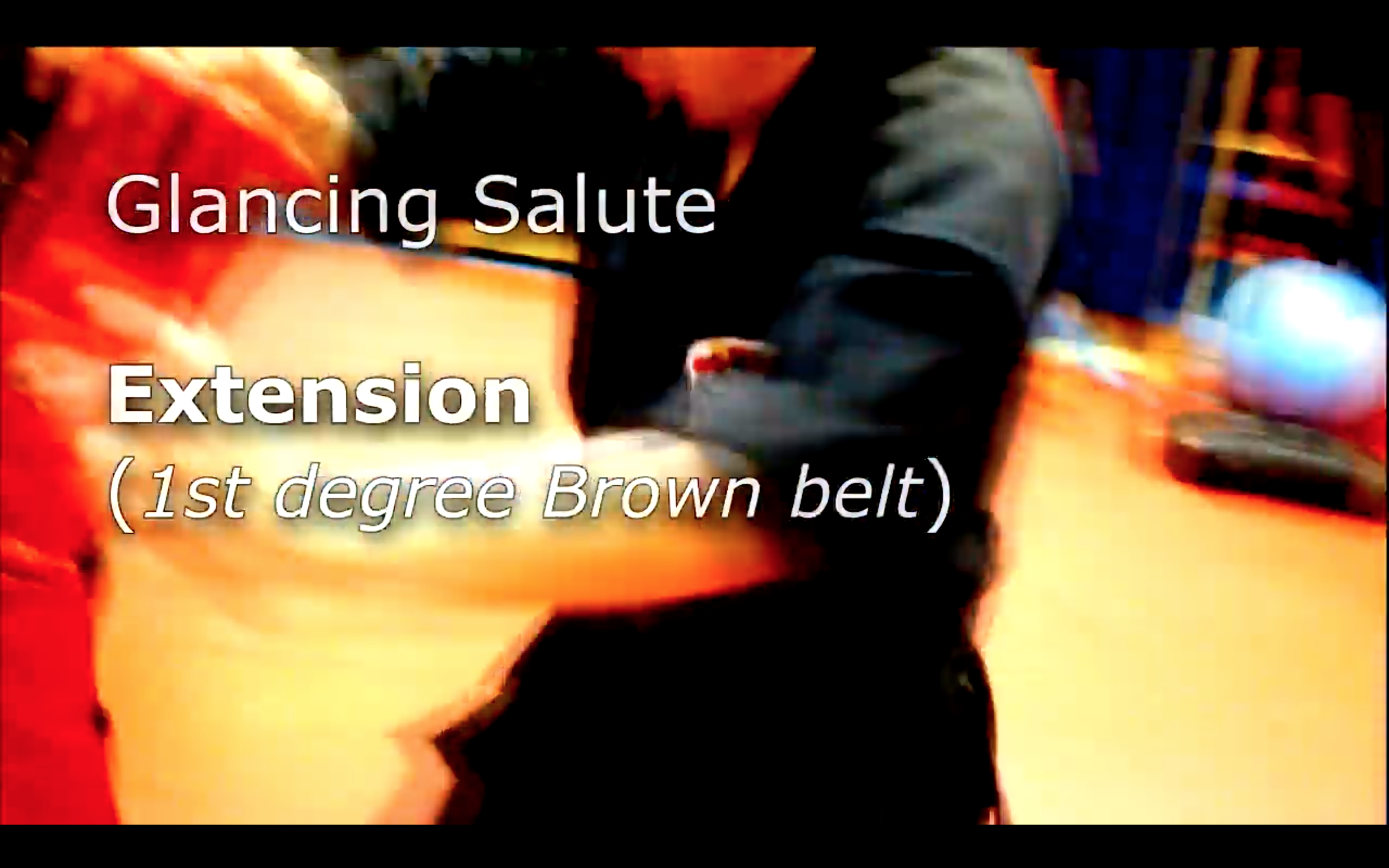 Glancing Salute Extension