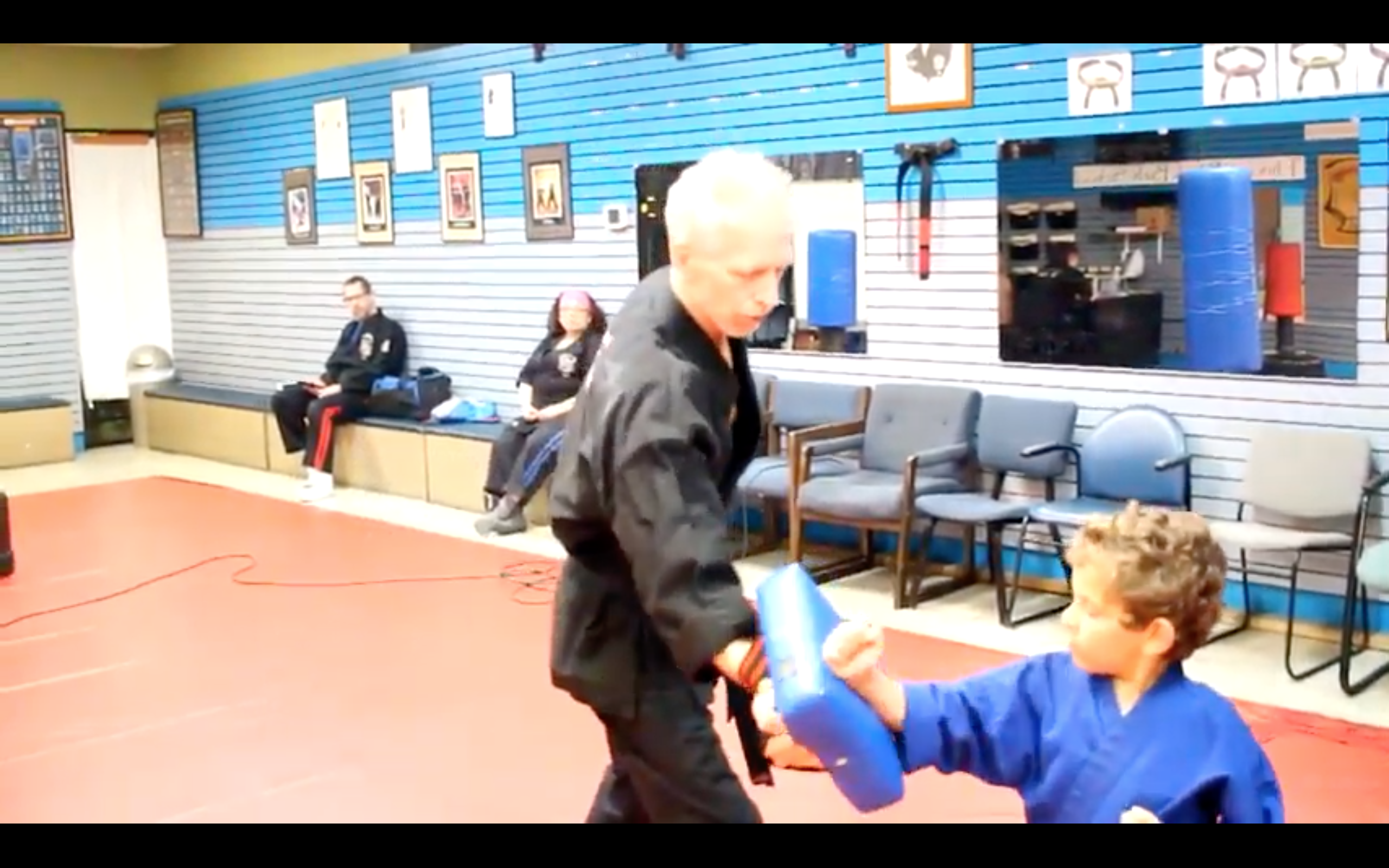 Practice Kenpo at home with your child #3